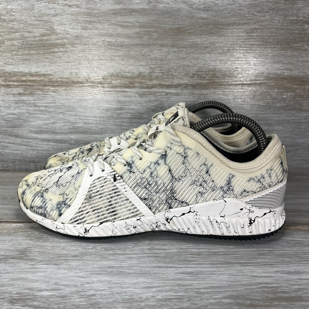 Adidas Women's Crazy Train Bounce Marble Print Running Sneakers Size 8